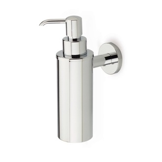 Wall Mounted Round Brass Soap Dispenser StilHaus ME30